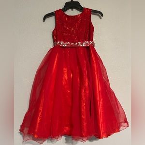 Size 8 Red JoyKids USA Dress for Girls